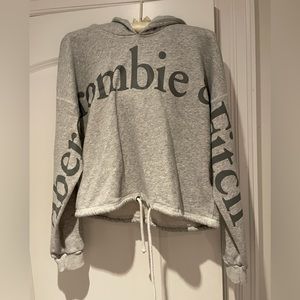 grey Abercrombie and fitch Hoodie